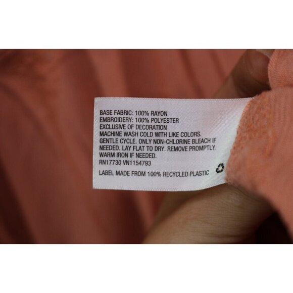 Knox Rose Long Puff Sleeve Embroidered Dress-Size XXL-Boho-Hippie-Pockets - Picture 8 of 12